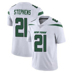 Choea NY.Jets #21 Brandon Stephens Player White Spotlight Limited Vapor Home Game Stitched Jerseys