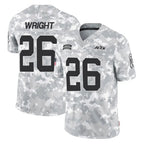 Choea NY.Jets #26 Nahshon Wright Player Arctic Camo Salute to Service Limited Game Stitched Jerseys
