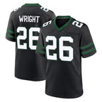 Choea NY.Jets #26 Nahshon Wright Player Black Legacy Home Game Stitched Jerseys