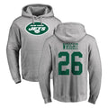Choea NY.Jets #26 Nahshon Wright Player Gray LOGO Pullover Hoodies Limited Game Stitched Jerseys