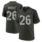 Choea NY.Jets #26 Nahshon Wright Player Green 2025 Rivalries Collection Home Game Stitched Jerseys