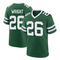 Choea NY.Jets #26 Nahshon Wright Player Green Legacy Home Game Stitched Jerseys