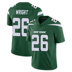 Choea NY.Jets #26 Nahshon Wright Player Green Limited Vapor Home Game Stitched Jerseys