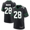 Choea NY.Jets #28 Curtis Martin Player Black Home Game Stitched Jerseys