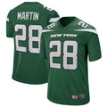 Choea NY.Jets #28 Curtis Martin Player Green Game Stitched Jerseys