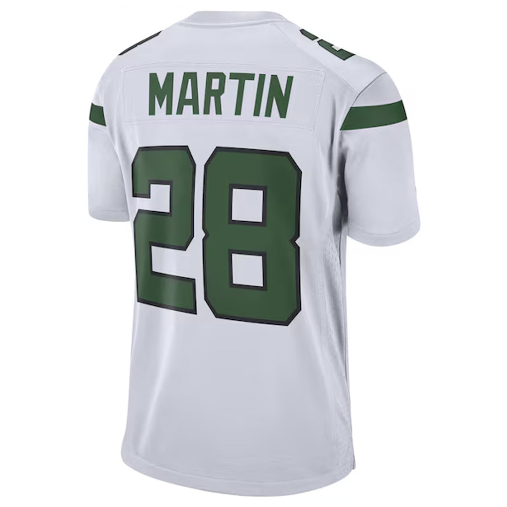 Choea NY.Jets #28 Curtis Martin Player White Game Stitched Jerseys
