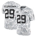 Choea NY.Jets #29 Minkah Fitzpatrick Player Arctic Camo Salute to Service Limited Game Stitched Jerseys