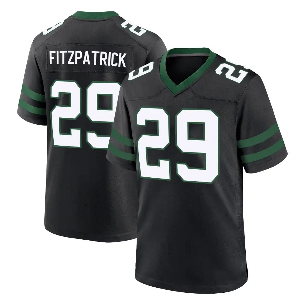 Choea NY.Jets #29 Minkah Fitzpatrick Player Black Legacy Home Game Stitched Jerseys