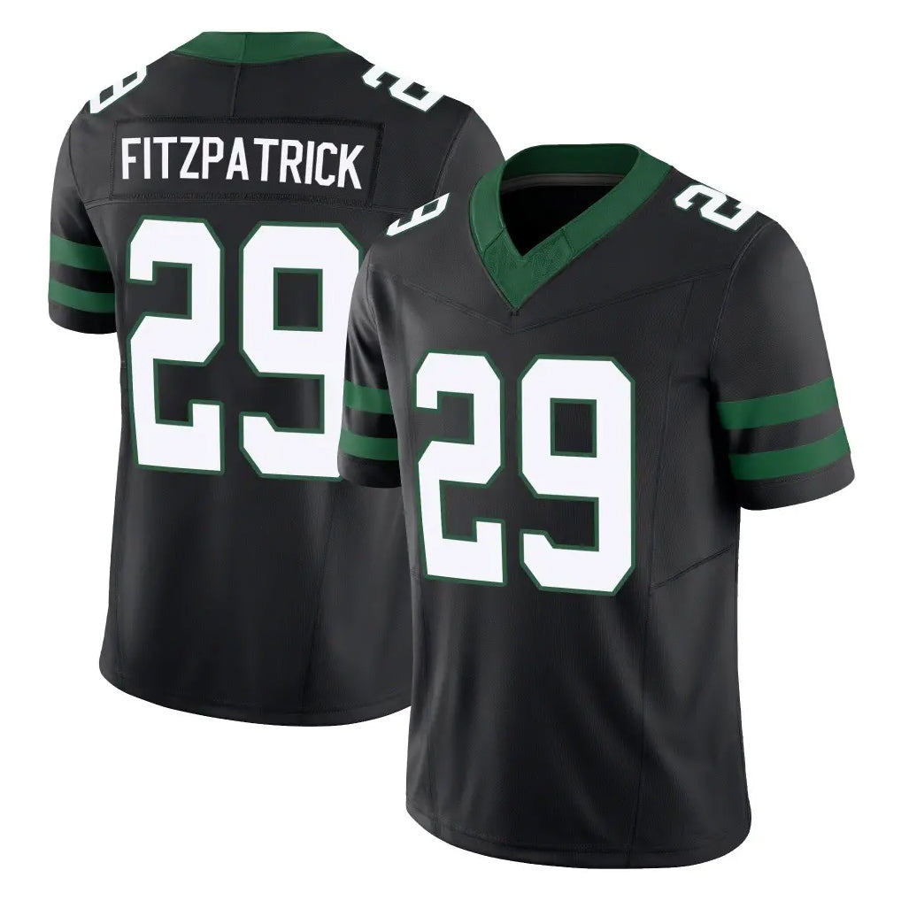 Choea NY.Jets #29 Minkah Fitzpatrick Player Black Limited Legacy Vapor F.U.S.E. Home Game Stitched Jerseys