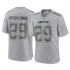 Choea NY.Jets #29 Minkah Fitzpatrick Player Gray Limited Atmosphere Fashion Home Game Stitched Jerseys