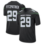 Choea NY.Jets #29 Minkah Fitzpatrick Player Stealth Black Home Game Stitched Jerseys