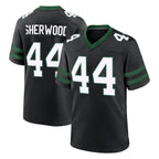 Choea NY.Jets #44 Jamien Sherwood Player Black Legacy Home Game Stitched Jerseys