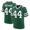 Choea NY.Jets #44 Jamien Sherwood Player Green Legacy Home Game Stitched Jerseys