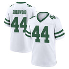 Choea NY.Jets #44 Jamien Sherwood Player White Legacy Home Game Stitched Jerseys