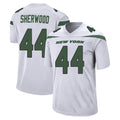 Choea NY.Jets #44 Jamien Sherwood Player White Spotlight Home Game Stitched Jerseys