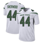 Choea NY.Jets #44 Jamien Sherwood Player White Spotlight Home Game Stitched Jerseys