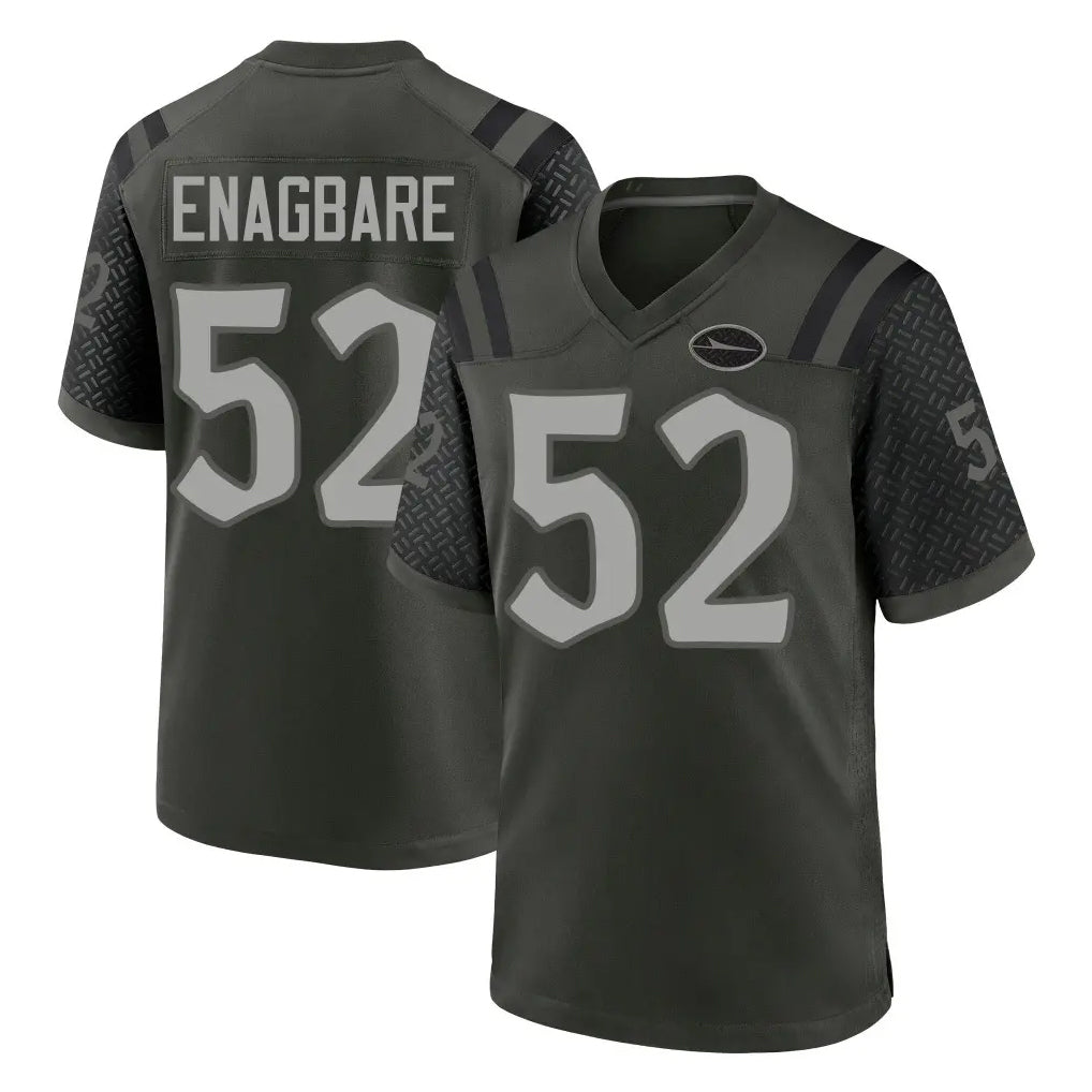Choea NY.Jets #52 Kingsley Enagbare Player Green 2025 Rivalries Collection Home Game Stitched Jerseys