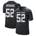 Choea NY.Jets #52 Kingsley Enagbare Player Stealth Black Home Game Stitched Jerseys
