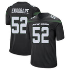 Choea NY.Jets #52 Kingsley Enagbare Player Stealth Black Home Game Stitched Jerseys