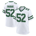 Choea NY.Jets #52 Kingsley Enagbare Player White Legacy Home Game Stitched Jerseys