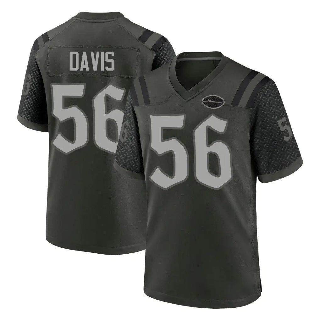 Choea NY.Jets #56 Demario Davis Player Green 2025 Rivalries Collection Home Game Stitched Jerseys