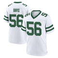 Choea NY.Jets #56 Demario Davis Player White Legacy Home Game Stitched Jerseys