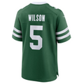 Choea NY.Jets #5 Garrett Wilson Legacy Green Game Jersey Stitched American Stitched Jerseys