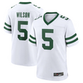 Choea NY.Jets #5 Garrett Wilson Legacy White Game Jersey Stitched American Stitched Jersey