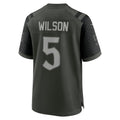 Choea NY.Jets #5 Garrett Wilson Player Gotham Green Rivalries Collection Game Stitched Jerseys