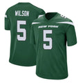 Choea NY.Jets #5 Garrett Wilson Player Green Game Stitched Jerseys
