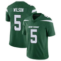 Choea NY.Jets #5 Garrett Wilson Player Green Limited Vapor Home Game Stitched Jerseys