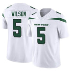 Choea NY.Jets #5 Garrett Wilson Player White Limited Vapor F.U.S.E. Home Game Stitched Jerseys