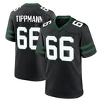 Choea NY.Jets #66 Joe Tippmann Player Black Legacy Home Game Stitched Jerseys