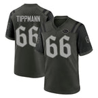 Choea NY.Jets #66 Joe Tippmann Player Green 2025 Rivalries Collection Home Game Stitched Jerseys