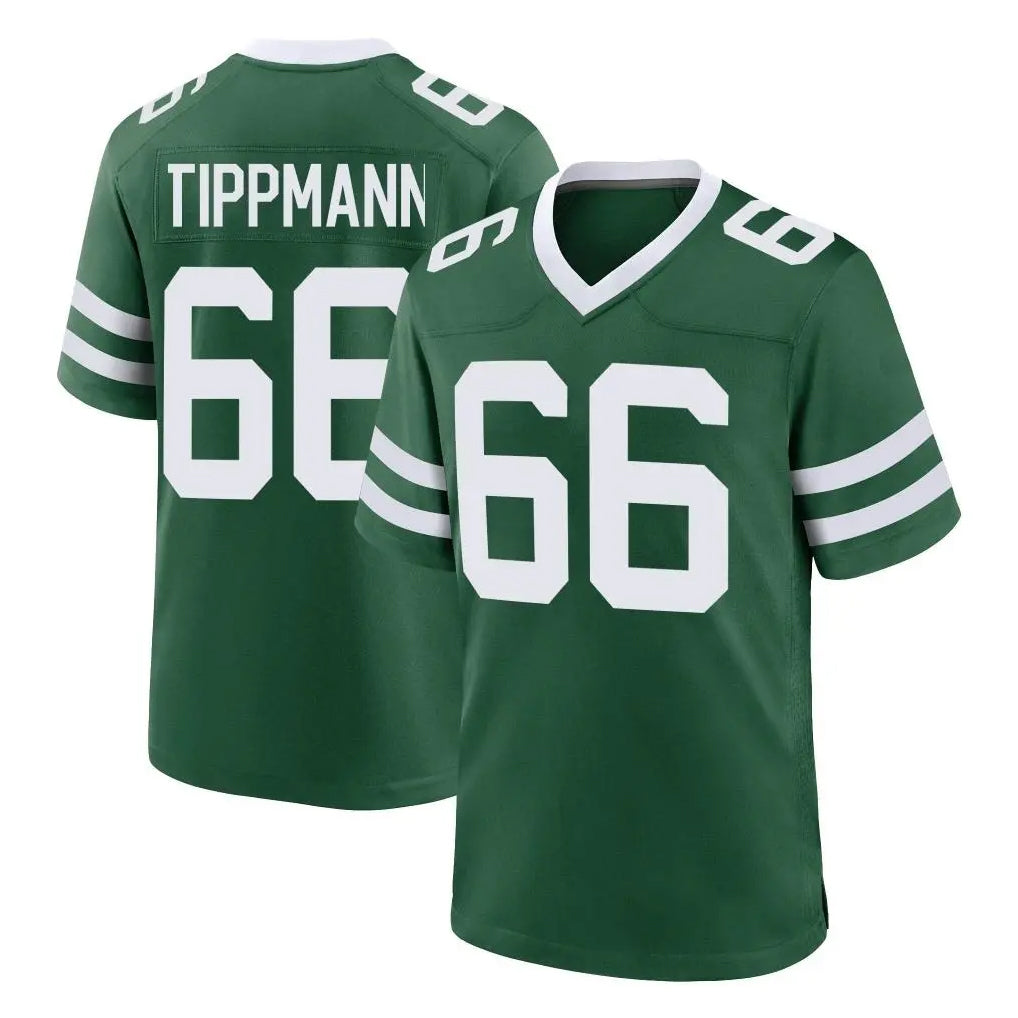 Choea NY.Jets #66 Joe Tippmann Player Green Legacy Home Game Stitched Jerseys