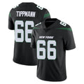 Choea NY.Jets #66 Joe Tippmann Player Stealth Black Limited Vapor Home Game Stitched Jerseys