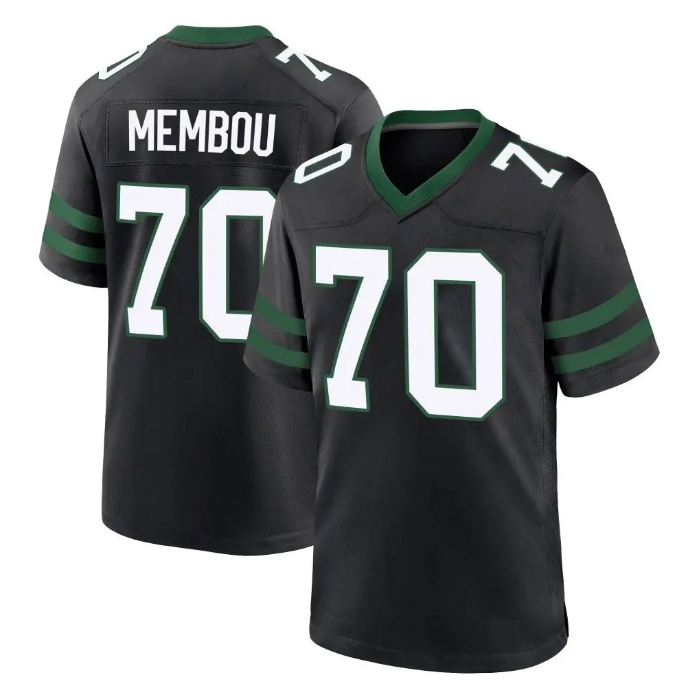 Choea NY.Jets #70 Armand Membou Player Black Legacy Home Game Stitched Jerseys