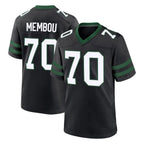 Choea NY.Jets #70 Armand Membou Player Black Legacy Home Game Stitched Jerseys