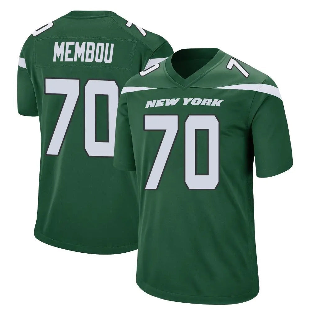 Choea NY.Jets #70 Armand Membou Player Green Home Game Stitched Jerseys