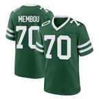Choea NY.Jets #70 Armand Membou Player Green Legacy Home Game Stitched Jerseys