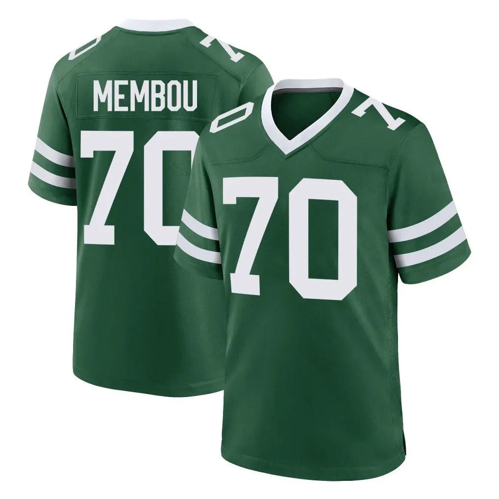Choea NY.Jets #70 Armand Membou Player Green Legacy Home Game Stitched Jerseys