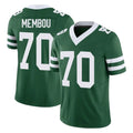 Choea NY.Jets #70 Armand Membou Player Green Legacy Limited Vapor F.U.S.E. Home Game Stitched Jerseys