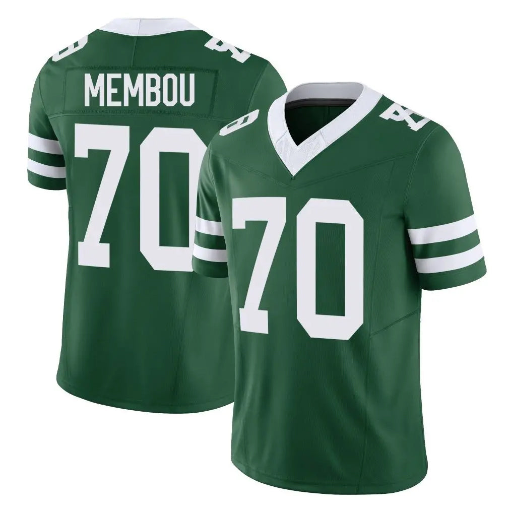 Choea NY.Jets #70 Armand Membou Player Green Legacy Limited Vapor F.U.S.E. Home Game Stitched Jerseys