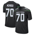 Choea NY.Jets #70 Armand Membou Player Stealth Black Home Game Stitched Jerseys