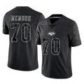 Choea NY.Jets #70 Armand Membou Player Stealth Black Limited Reflective Home Game Stitched Jerseys