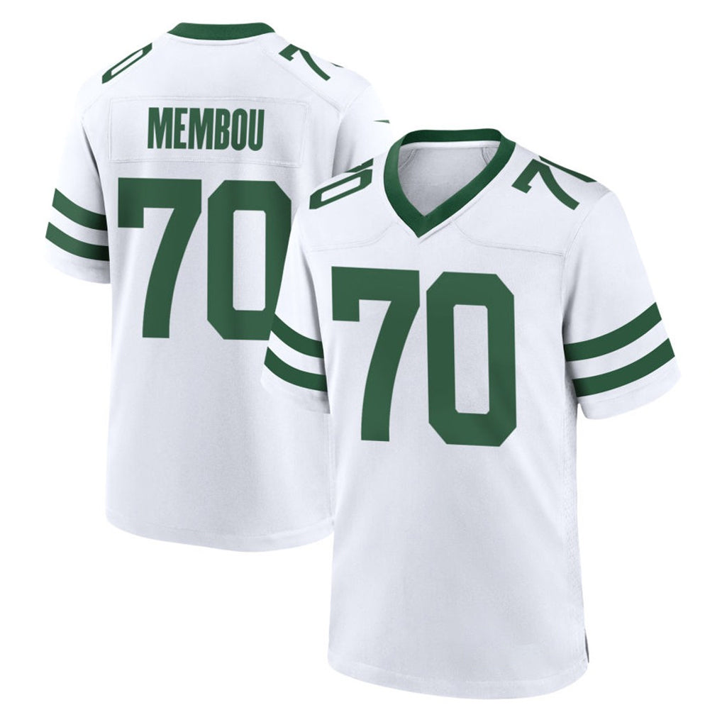 Choea NY.Jets #70 Armand Membou Player White Legacy Home Game Stitched Jerseys