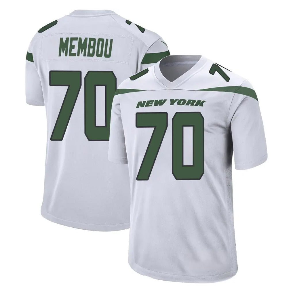 Choea NY.Jets #70 Armand Membou Player White Spotlight Home Game Stitched Jerseys
