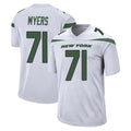 Choea NY.Jets #71 Josh Myers Player White Spotlight Home Game Stitched Jerseys