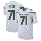 Choea NY.Jets #71 Josh Myers Player White Spotlight Home Game Stitched Jerseys