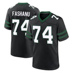 Choea NY.Jets #74 Olu Fashanu Player Black Legacy Home Game Stitched Jerseys